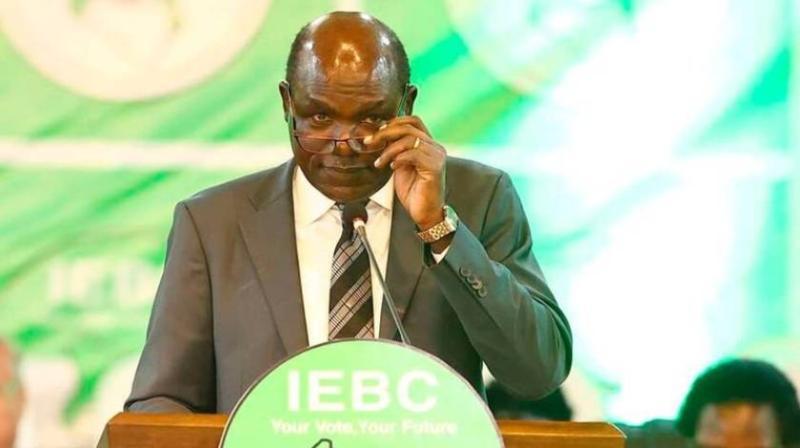 File image of Wafula Chebukati.